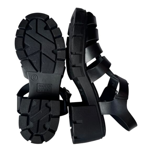Madden NYC Women's Fisherman Block Heel Sandals - NWOT - Size 9 - Picture 2 of 5